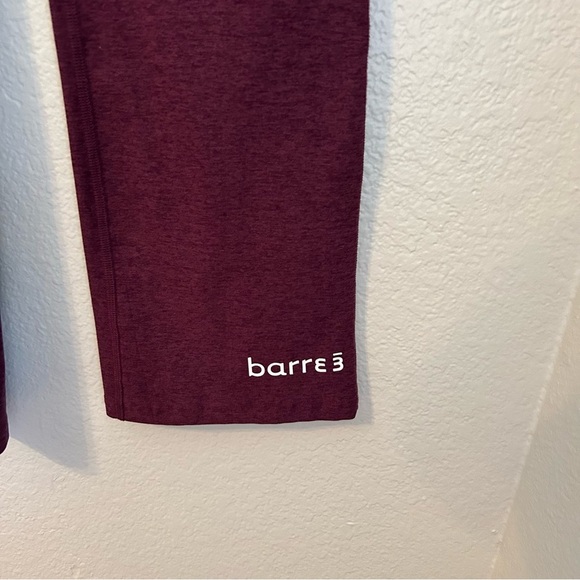 Beyond Yoga x Barre 3 Spacedye High Waisted Practice Pants Boysenberry, Large - Picture 4 of 10